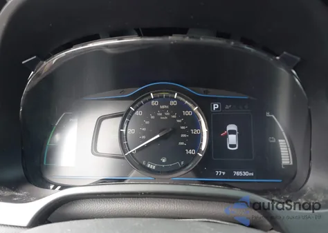 2019 Hyundai Ioniq Hybrid Blue z USA, uszkodzony, nr VIN KMHC65LC5KU180484